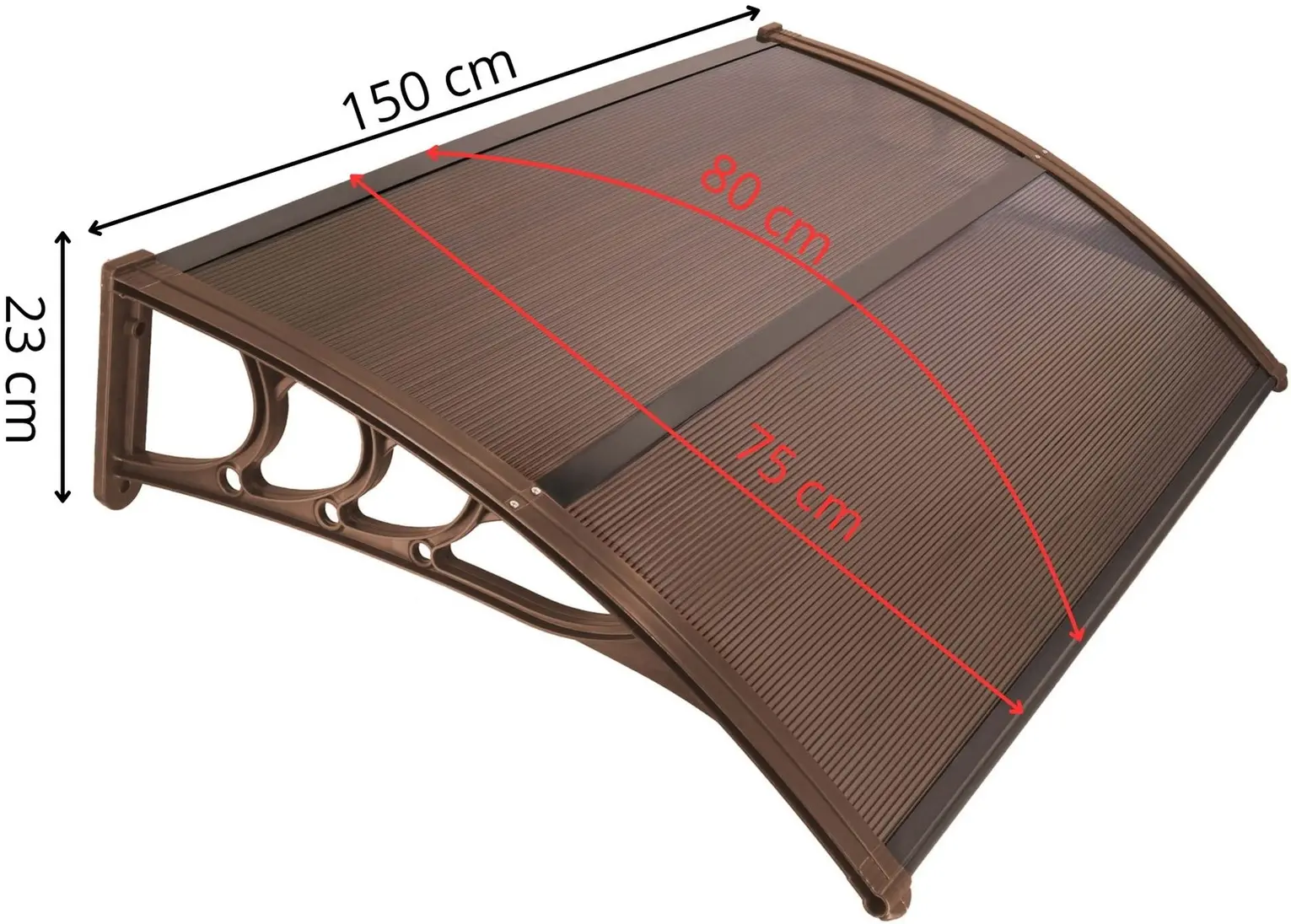 Маркиза Springos Polyroof HA7476 (Brown) - 8