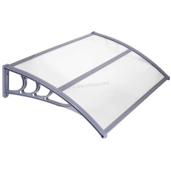 Copertina Springos Polyroof HA7477 (Transparent/Grey)