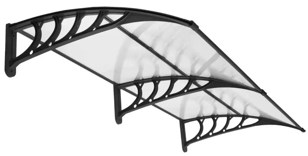 Copertina Springos Polyroof HA7480 (Transparent/Black) - 2