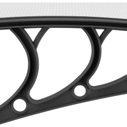 Copertina Springos Polyroof HA7480 (Transparent/Black) Thumb
