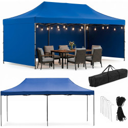 Pavilion de gradina Springos GP0007 (Blue) Thumb