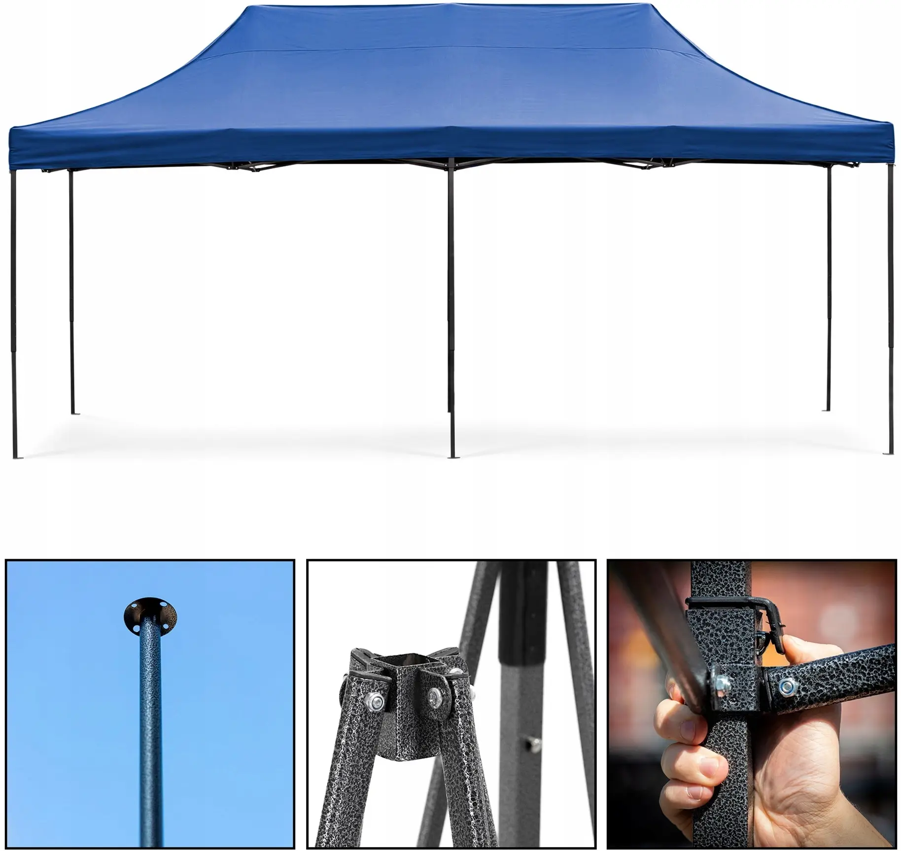 Pavilion de gradina Springos GP0007 (Blue) - 3