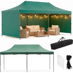 Pavilion de gradina Springos GP0009 (Green) Thumb