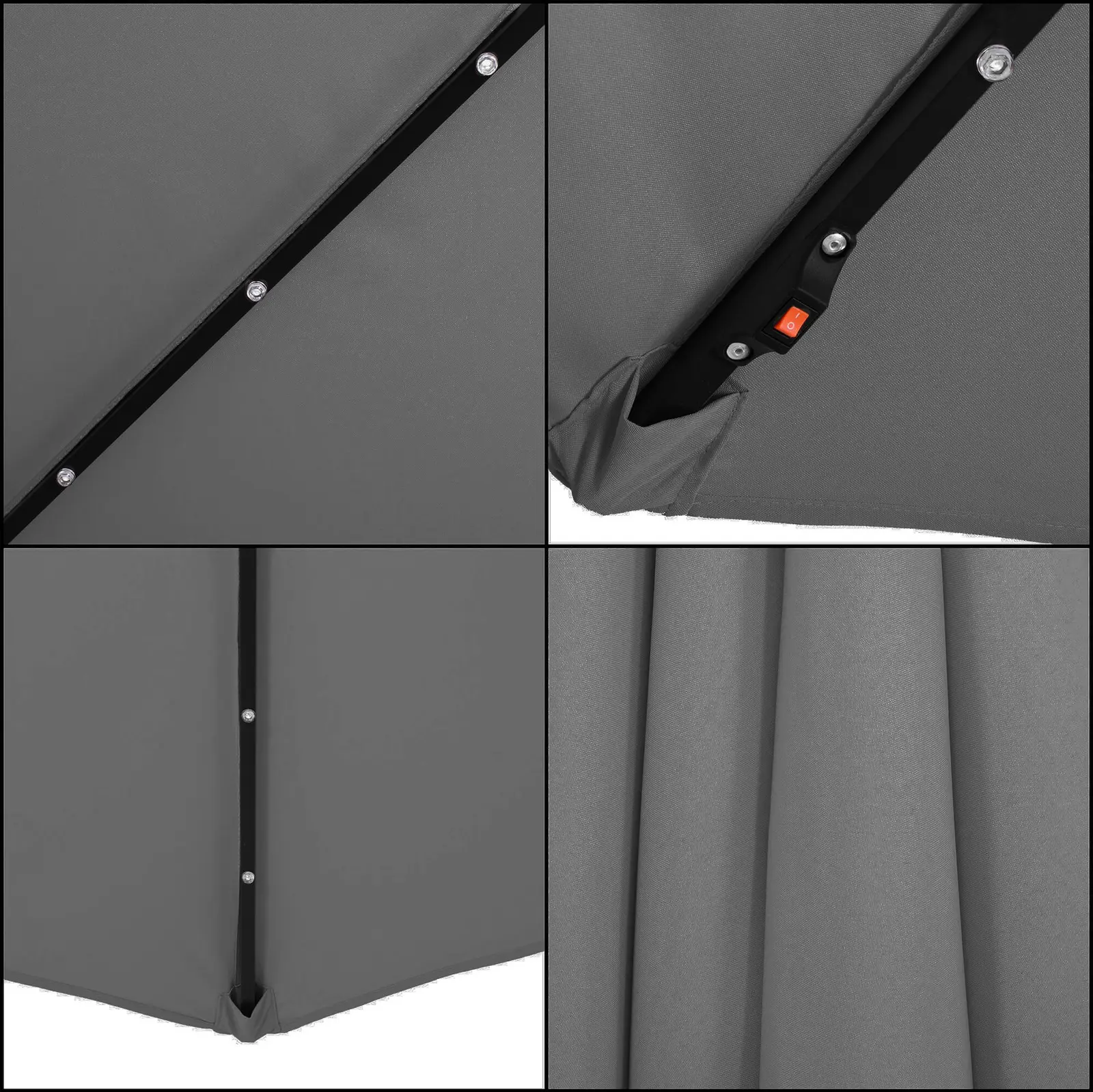 Зонт от солнца Springos Atena GU0046 (Gray) - 5