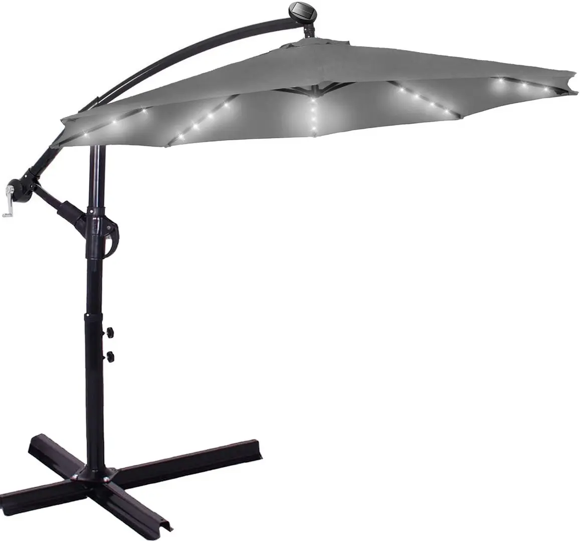 Зонт от солнца Springos Atena GU0046 (Gray)
