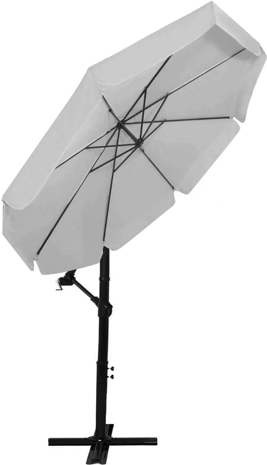 Umbrela de soare Springos Casablanca GU0042 (Light Gray) - 2