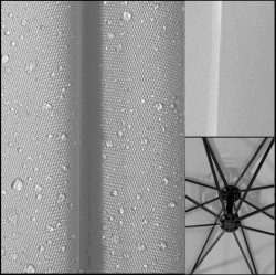 Umbrela de soare Springos Casablanca GU0042 (Light Gray) Thumb