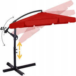 Зонт от солнца Springos Casablanca GU0044 (Red) Thumb