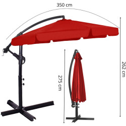 Зонт от солнца Springos Casablanca GU0044 (Red) Thumb