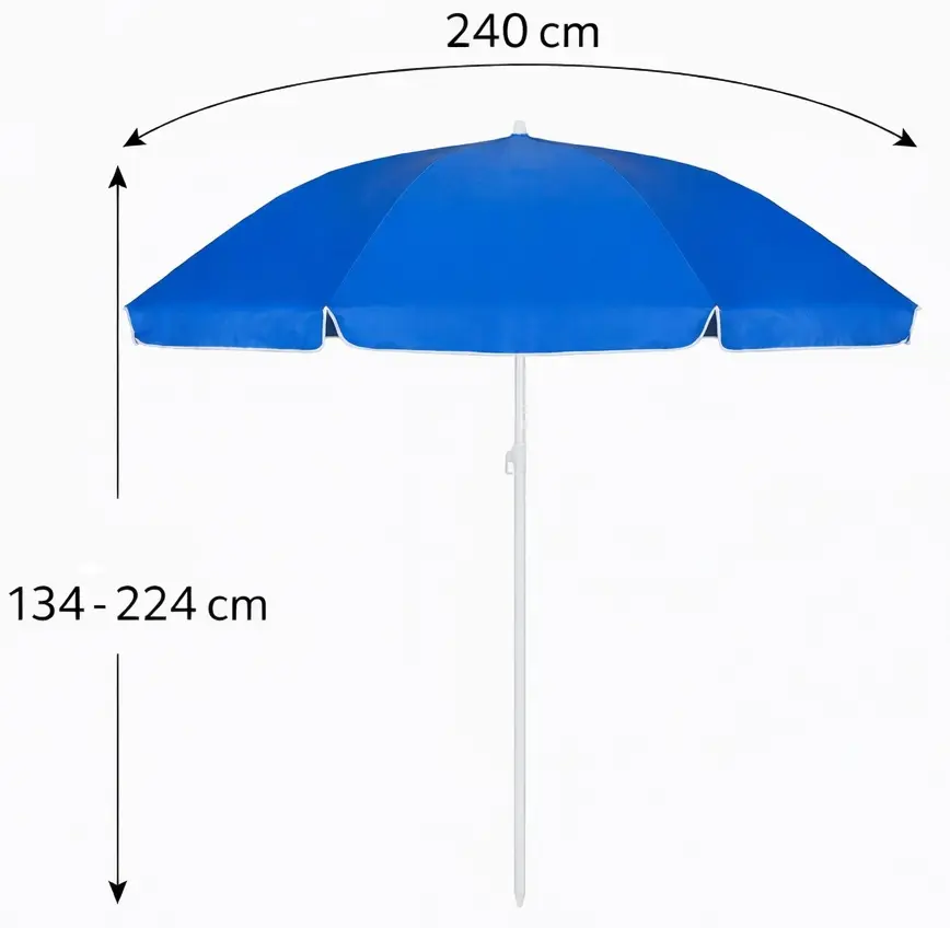 Зонт от солнца Springos Classic BU0003 (Blue) - 7