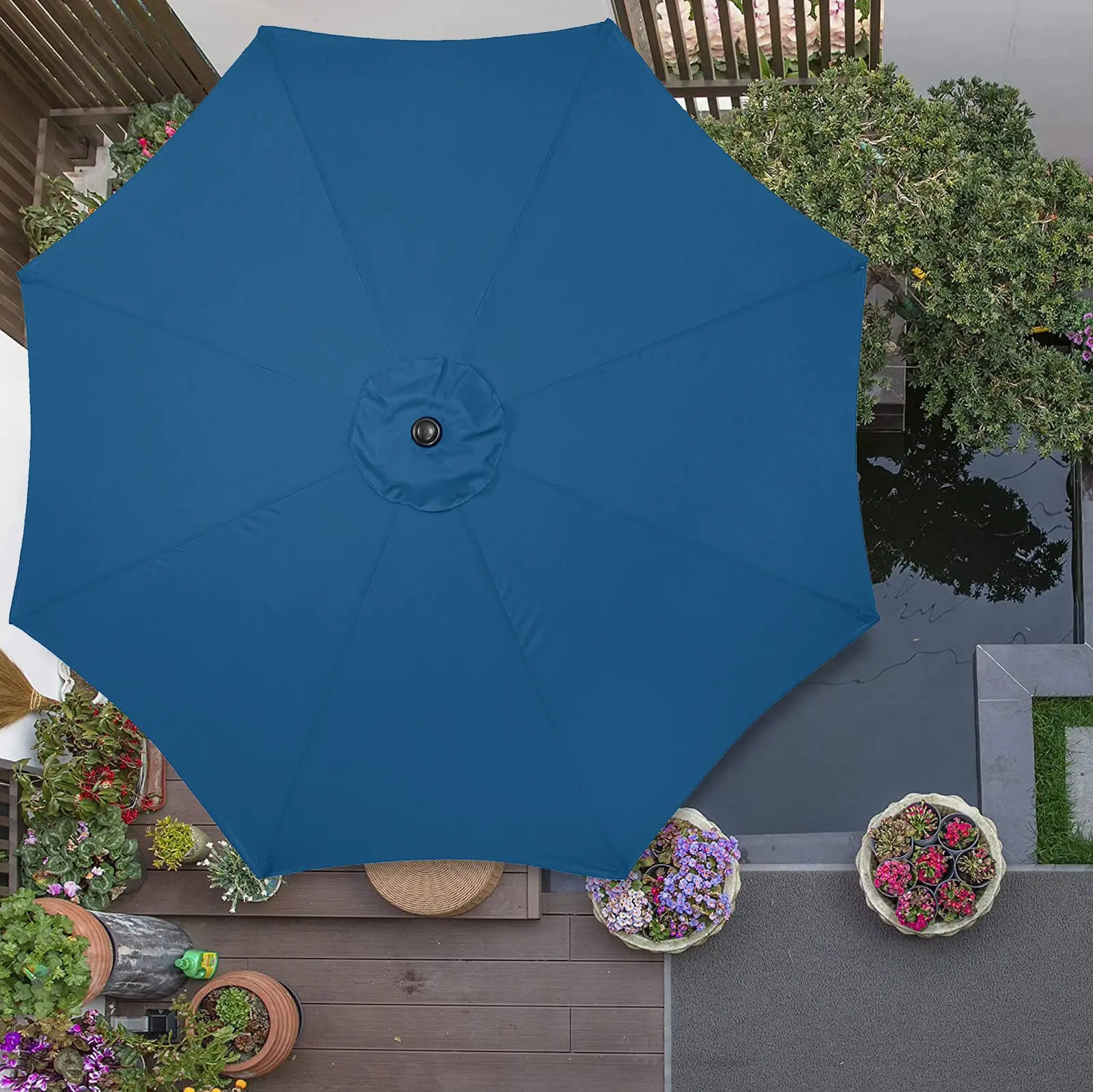 Umbrela de soare Springos GU0035 (Blue) - 8