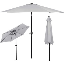 Umbrela de soare Springos Sunny GU0022 (Light Gray) Thumb