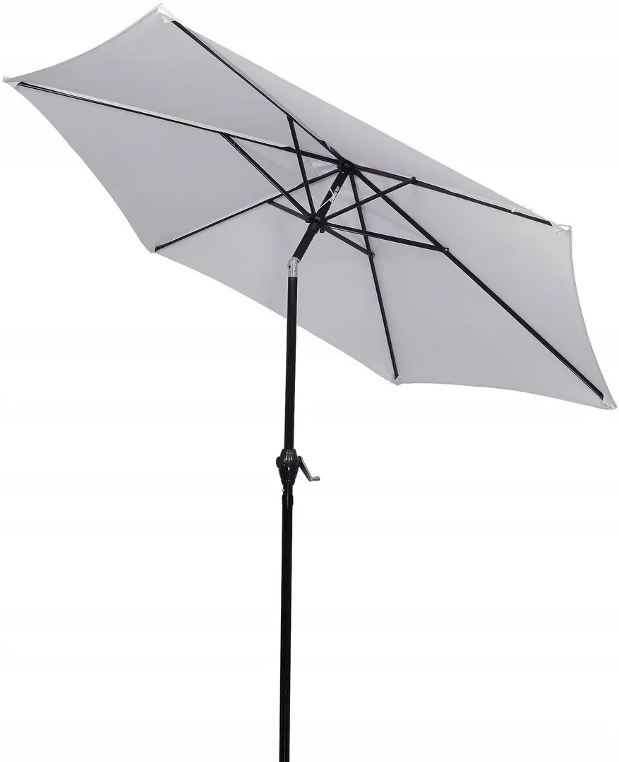 Umbrela de soare Springos Sunny GU0022 (Light Gray)