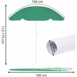 Зонт от солнца Springos Viva BU0025 (Green) Thumb