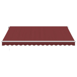 Copertina retractabila VidaXL 3214974 LED 400x300 (Burgundy) Thumb