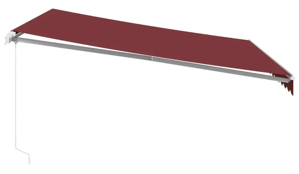 Copertina retractabila VidaXL 3214974 LED 400x300 (Burgundy) - 3
