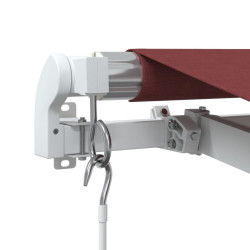 Copertina retractabila VidaXL 3214974 LED 400x300 (Burgundy) Thumb