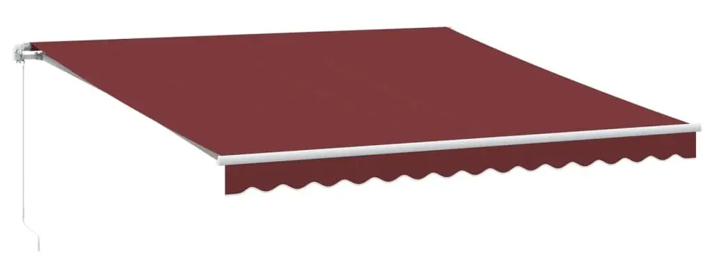 Copertina retractabila VidaXL 3214974 LED 400x300 (Burgundy)