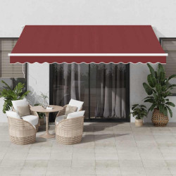 Copertina retractabila VidaXL 3215227 400x300 (Burgundy) Thumb