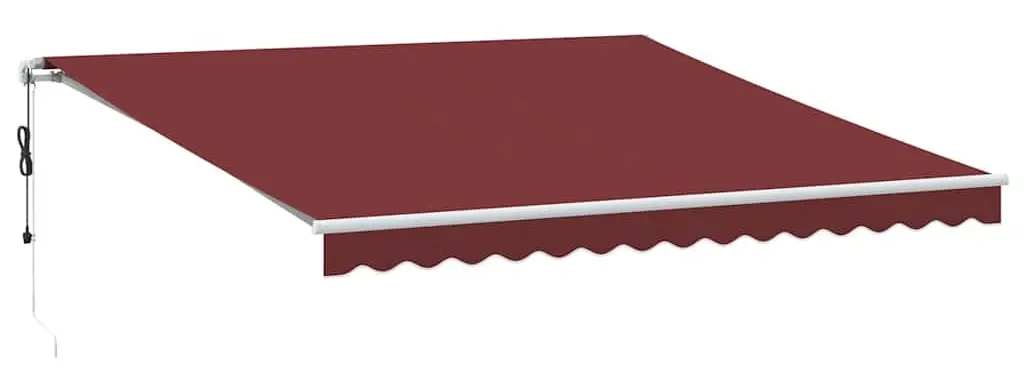 Copertina retractabila VidaXL 3215227 400x300 (Burgundy)