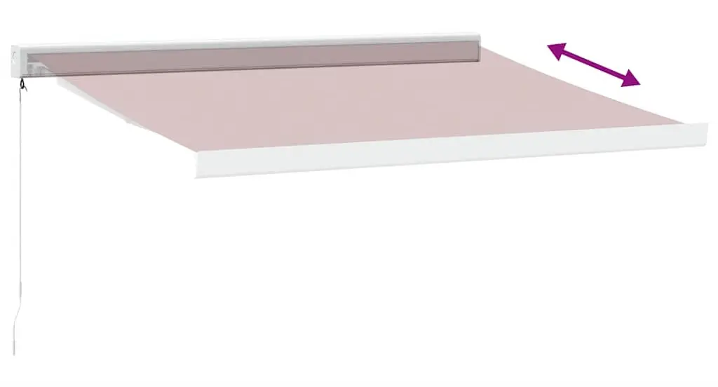 Маркиза выдвижная VidaXL 3215314 350x250 (Burgundy) - 4