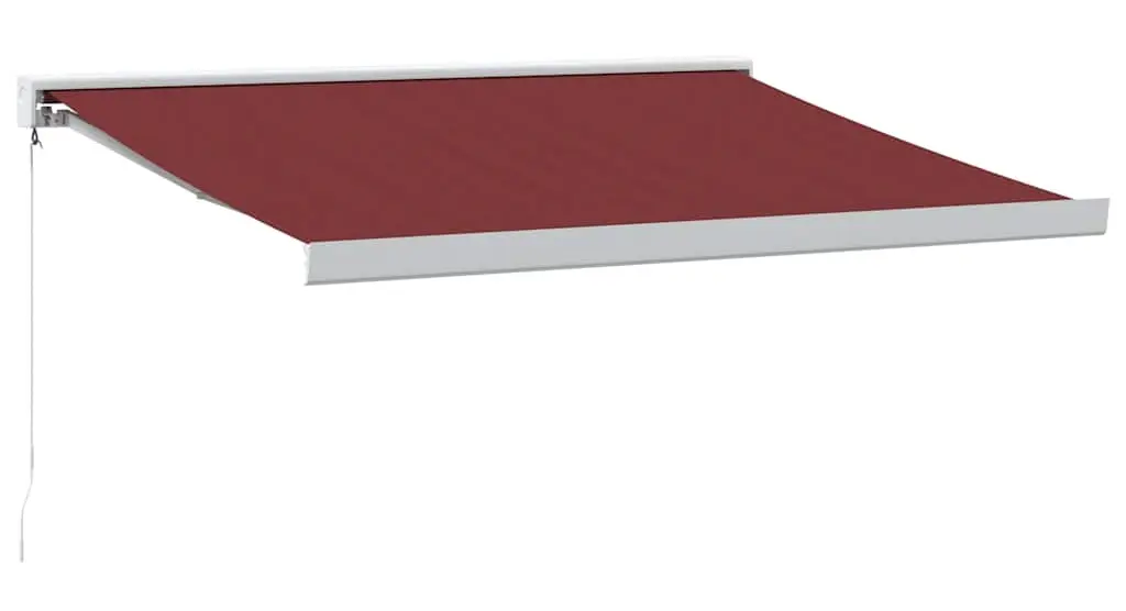 Маркиза выдвижная VidaXL 3215314 350x250 (Burgundy)