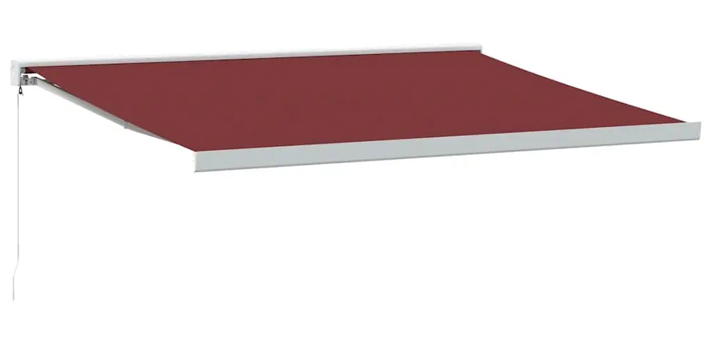 Маркиза выдвижная VidaXL 3215315 400x300 (Burgundy)