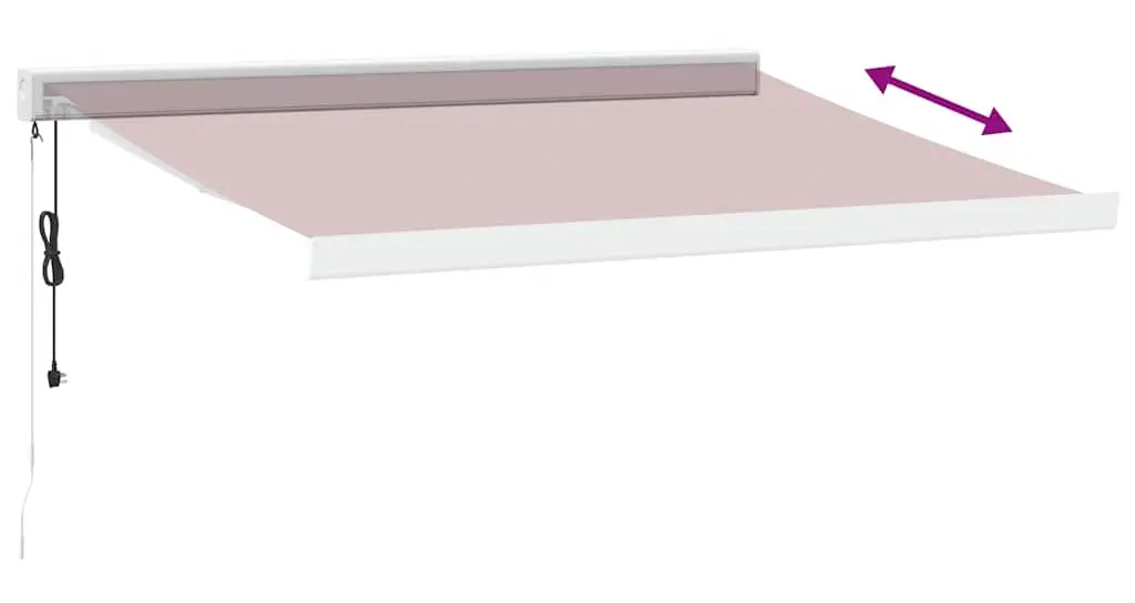 Copertina retractabila VidaXL 3215323 300x250 (Burgundy) - 3