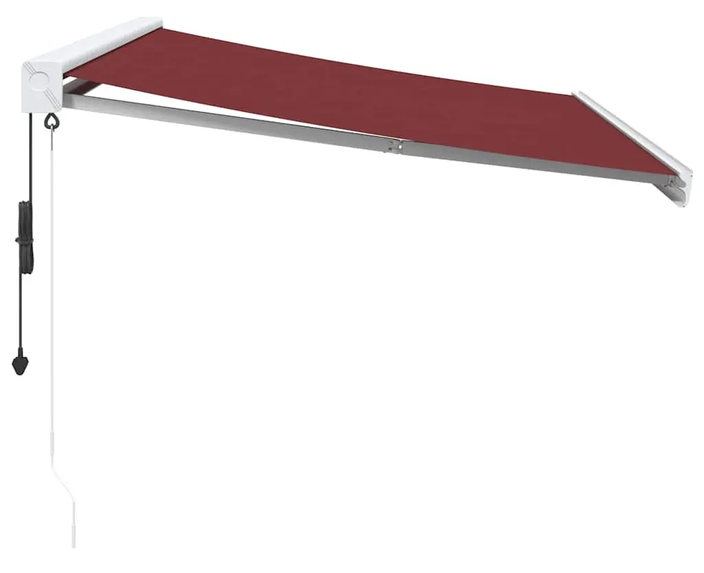 Copertina retractabila VidaXL 3215324 350x250 (Burgundy)