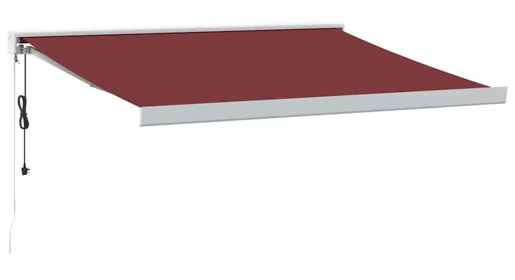 Copertina retractabila VidaXL 3215324 350x250 (Burgundy)