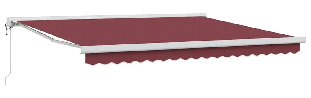 Маркиза выдвижная VidaXL 3215325 400x300 (Burgundy)