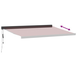 Copertina retractabila VidaXL 3215330 400x300 (Burgundy) Thumb