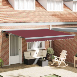 Copertina retractabila VidaXL 3215330 400x300 (Burgundy) Thumb