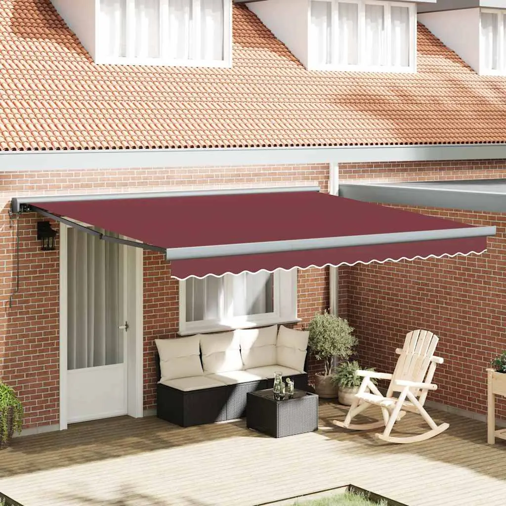 Copertina retractabila VidaXL 3215330 400x300 (Burgundy) - 8