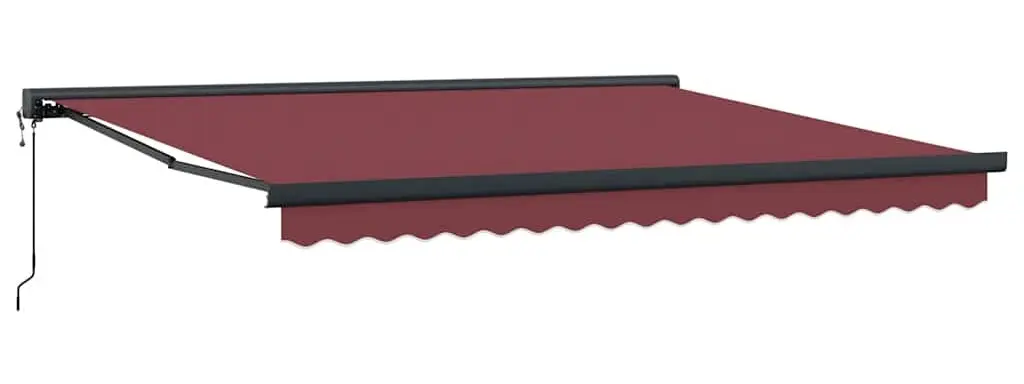 Copertina retractabila VidaXL 3215330 400x300 (Burgundy)