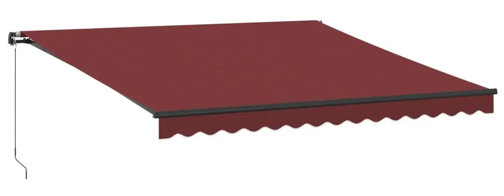 Copertina retractabila VidaXL 3310186 400x300 (Burgundy)