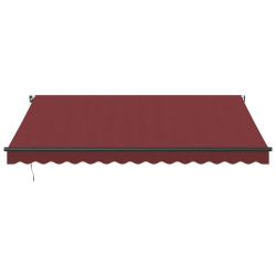 Copertina retractabila VidaXL 3310187 LED 400x300 (Burgundy) Thumb