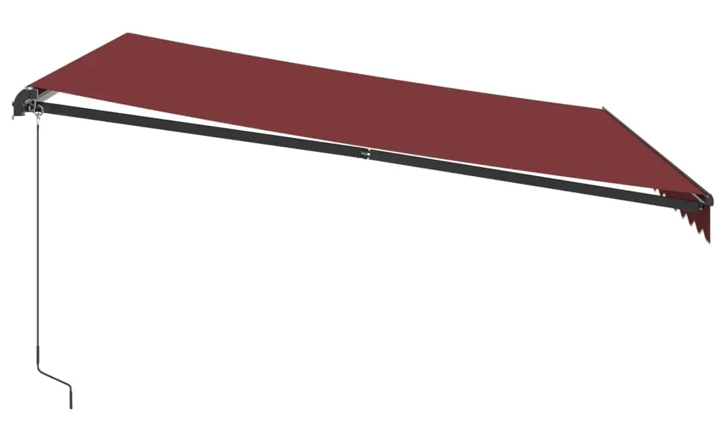 Copertina retractabila VidaXL 3310187 LED 400x300 (Burgundy) - 3