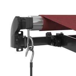 Copertina retractabila VidaXL 3310187 LED 400x300 (Burgundy) Thumb