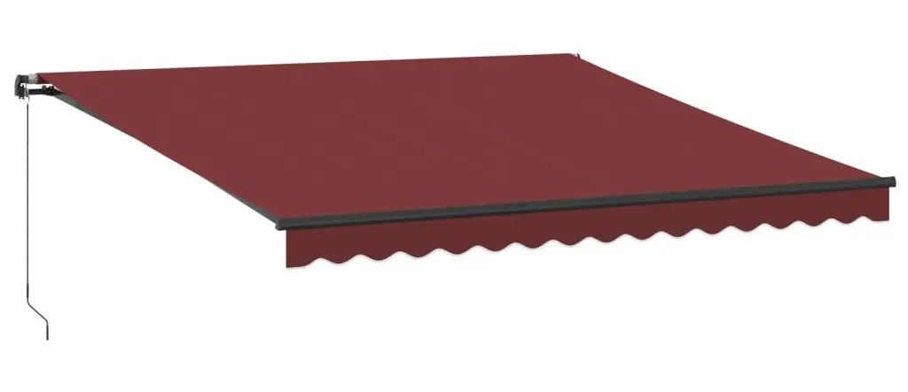 Copertina retractabila VidaXL 3310187 LED 400x300 (Burgundy)