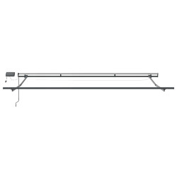 Copertina retractabila VidaXL 3310231 LED 400x300 (Anthracite/White) Thumb