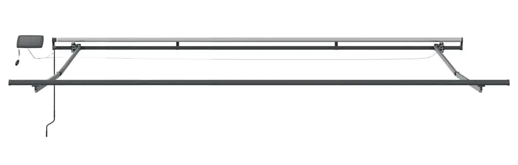 Copertina retractabila VidaXL 3310231 LED 400x300 (Anthracite/White) - 3