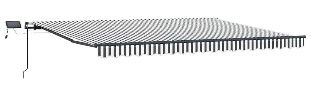 Copertina retractabila VidaXL 3310231 LED 400x300 (Anthracite/White)