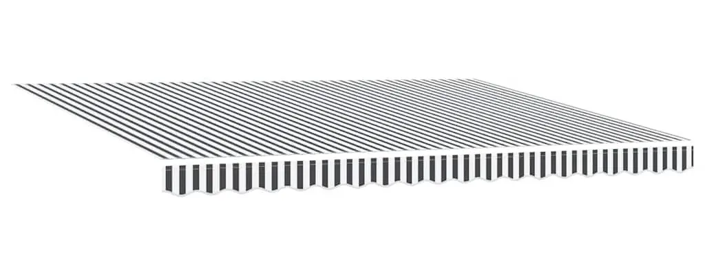 Маркиза выдвижная VidaXL 3310234 (Anthracite/White) - 3