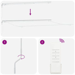 Маркиза выдвижная VidaXL 3310234 (Anthracite/White) Thumb