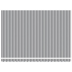 Маркиза выдвижная VidaXL 3310236 LED (Anthracite/White) Thumb