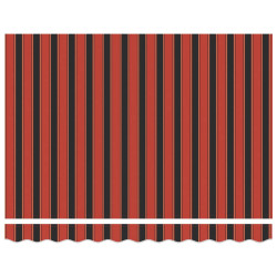 Маркиза выдвижная VidaXL 3329952 300x250 (Orange/Brown) Thumb