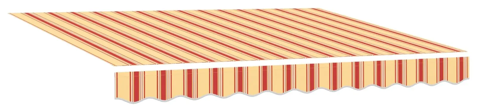 Маркиза выдвижная VidaXL 3329976 (Yellow/Orange) - 4