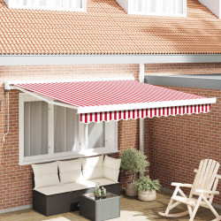 Copertina retractabila VidaXL 3329992 300x250 (Red/White) Thumb