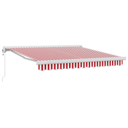 Copertina retractabila VidaXL 3329992 300x250 (Red/White)